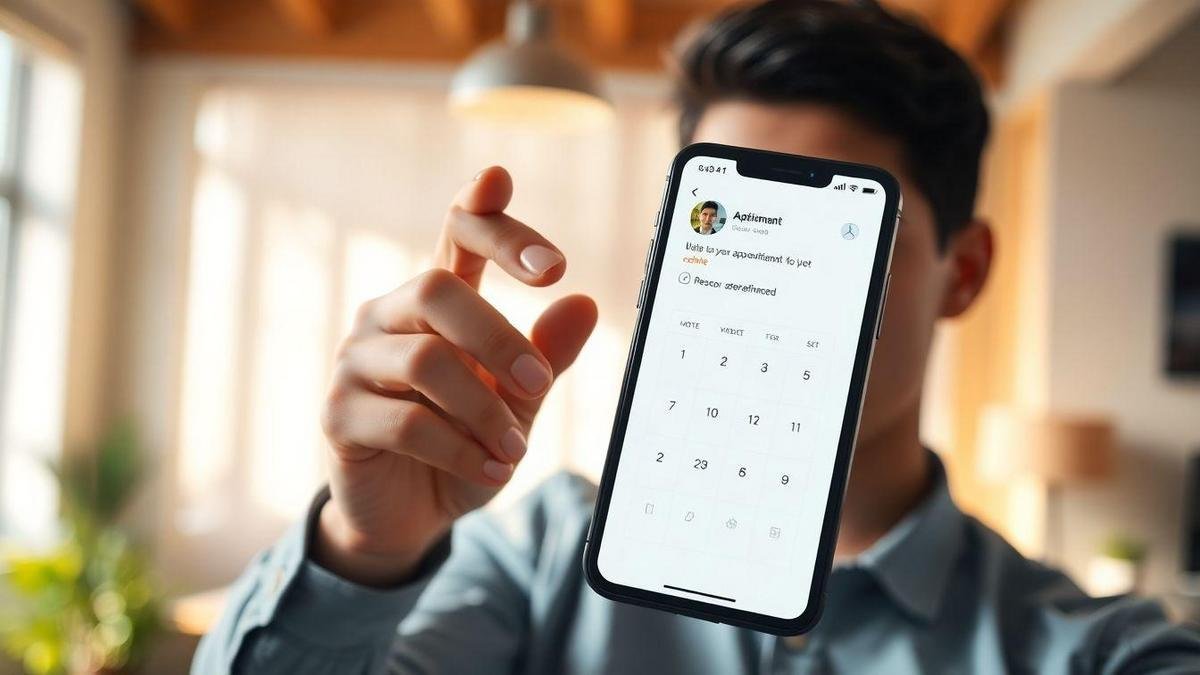 Booking visits with an automated appointment scheduling chatbot for property tours