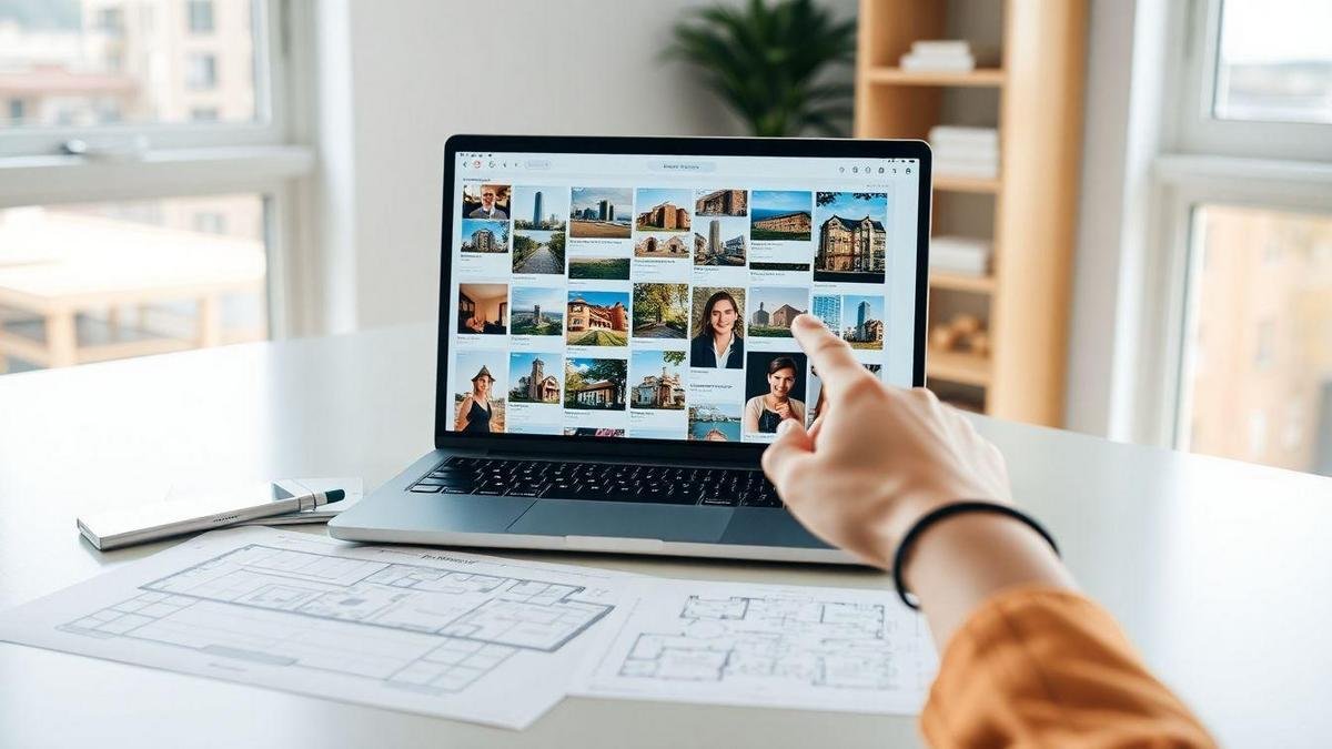 Building and organizing pinterest boards for property developers for clear discovery