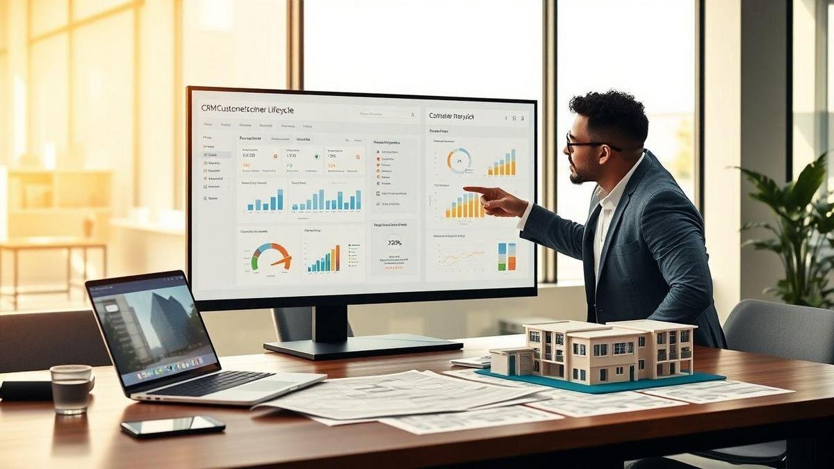 Customer lifecycle CRM for property development and retention