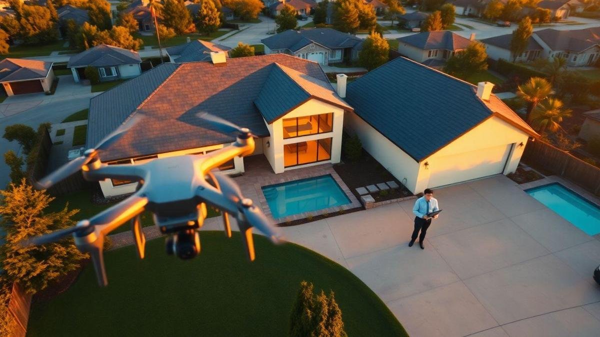 Drone footage real estate marketing: when and why to use it