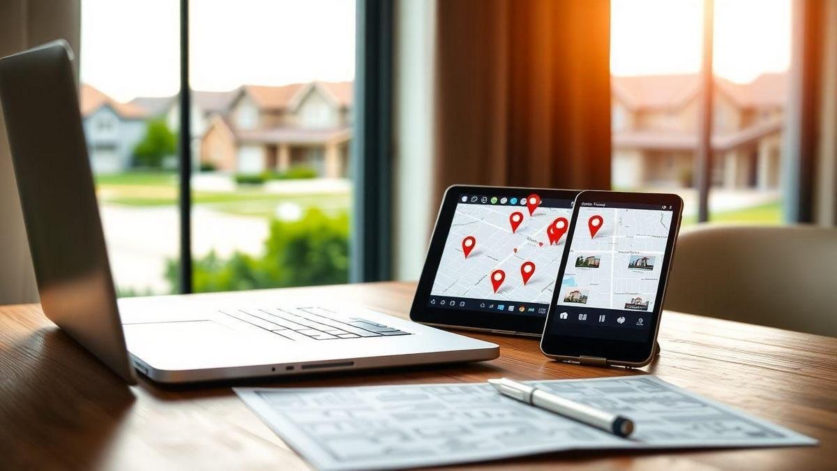 Geo targeted property ads and local home search ppc campaigns