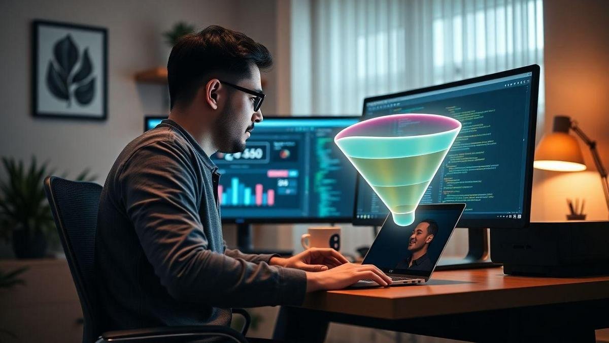 Lead generation on YouTube for developers using CTAs and funnels